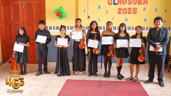 La Municipalidad de Chancay Cierra con Broche de Oro los Talleres de la Orquesta Sinfónica y Coro Municipal 2025 con un Recital Emotivo